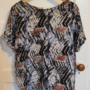 Osei Duro Boxy Silk Batik T-Shirt